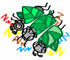 Ants! <summer vacation and fall> sticker #5689941