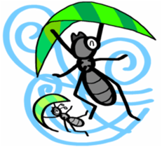 Ants! <summer vacation and fall> sticker #5689942