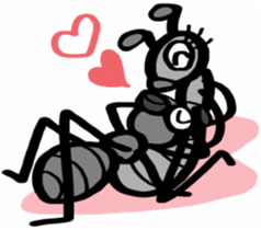 Ants! <summer vacation and fall> sticker #5689943