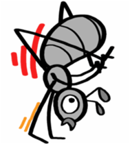 Ants! <summer vacation and fall> sticker #5689944