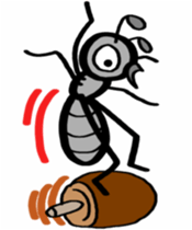 Ants! <summer vacation and fall> sticker #5689946