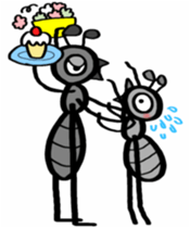 Ants! <summer vacation and fall> sticker #5689953