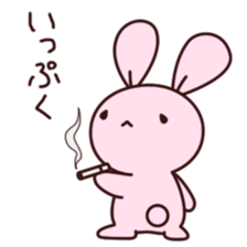 Little lazy Rabi sticker #5690061