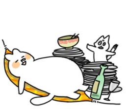 manmanekomanma sticker #5690575