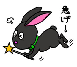 Witches of rabbit sticker #5690720