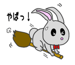 Witches of rabbit sticker #5690726