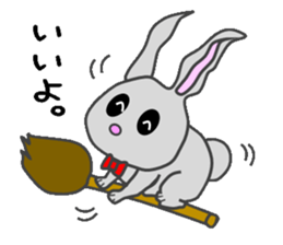 Witches of rabbit sticker #5690728