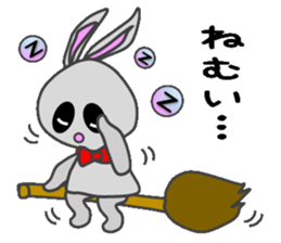 Witches of rabbit sticker #5690729