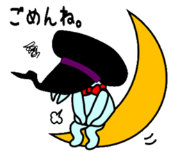 Witches of rabbit sticker #5690738