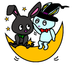 Witches of rabbit sticker #5690748