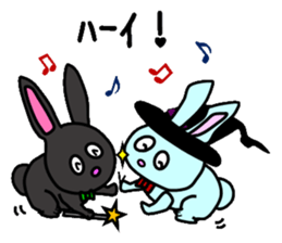 Witches of rabbit sticker #5690750