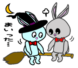 Witches of rabbit sticker #5690752