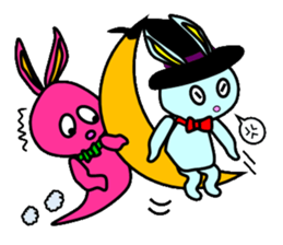 Witches of rabbit sticker #5690753