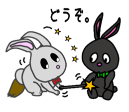 Witches of rabbit sticker #5690754