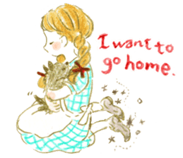 a colored pencil! fairy tale sticker #5690756