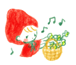 a colored pencil! fairy tale sticker #5690766