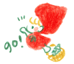 a colored pencil! fairy tale sticker #5690767