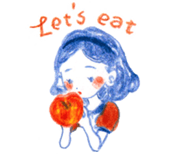 a colored pencil! fairy tale sticker #5690772