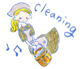 a colored pencil! fairy tale sticker #5690778