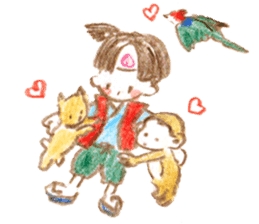 a colored pencil! fairy tale sticker #5690786