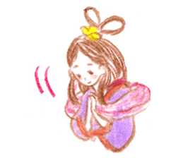 a colored pencil! fairy tale sticker #5690787