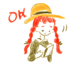 a colored pencil! fairy tale sticker #5690789