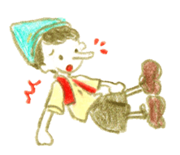 a colored pencil! fairy tale sticker #5690790