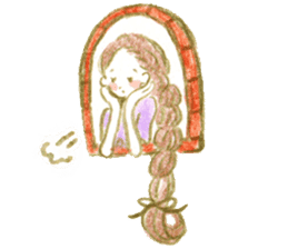 a colored pencil! fairy tale sticker #5690791