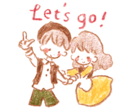 a colored pencil! fairy tale sticker #5690794