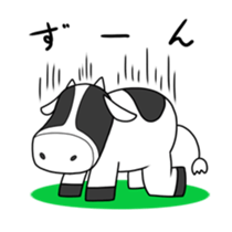 Animal in Hokkaido:Cow sticker #5691120