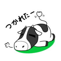 Animal in Hokkaido:Cow sticker #5691128