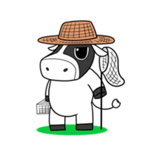 Animal in Hokkaido:Cow sticker #5691139