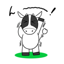 Animal in Hokkaido:Cow sticker #5691142