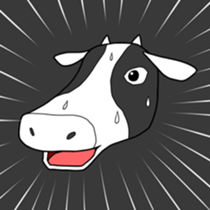 Animal in Hokkaido:Cow sticker #5691143