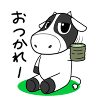 Animal in Hokkaido:Cow sticker #5691146