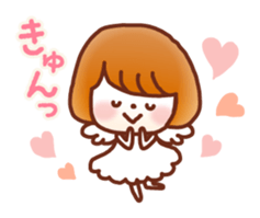 Fluffy!Girl&Bear sticker #5691817