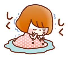 Fluffy!Girl&Bear sticker #5691830