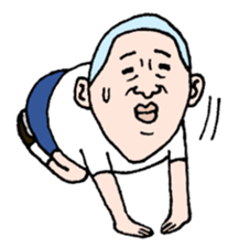 strong man sticker #5692103