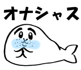 kawaii cute seal sticker #5692184