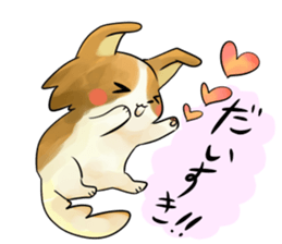 Dog sticker for girlfriend sticker #5692437