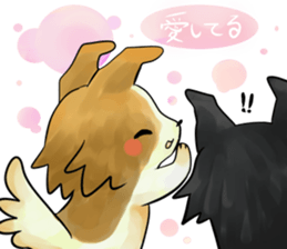 Dog sticker for girlfriend sticker #5692438