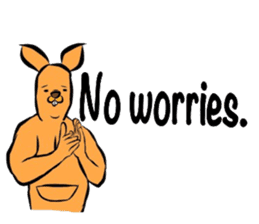 REAL Kangaroo Sticker (English) sticker #5693327