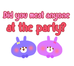 Dinner party (English) sticker #5693651