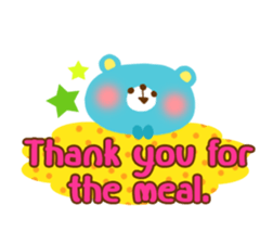 Dinner party (English) sticker #5693656