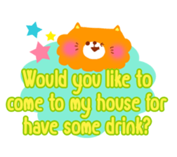 Dinner party (English) sticker #5693662