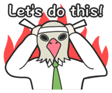 BIRDMAN(in office) sticker #5693760