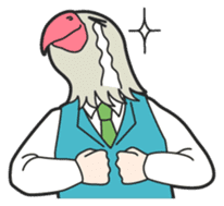 BIRDMAN(in office) sticker #5693765