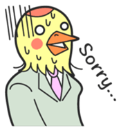 BIRDMAN(in office) sticker #5693771