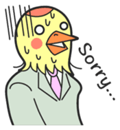 BIRDMAN(in office) sticker #5693771