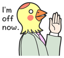 BIRDMAN(in office) sticker #5693772